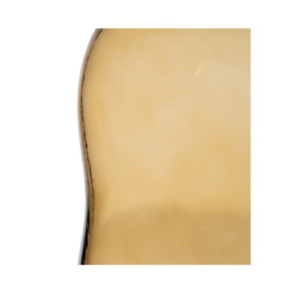 Стъклена ваза в цвят жълта охра (височина 35 cm) Amber – Ixia-image-2