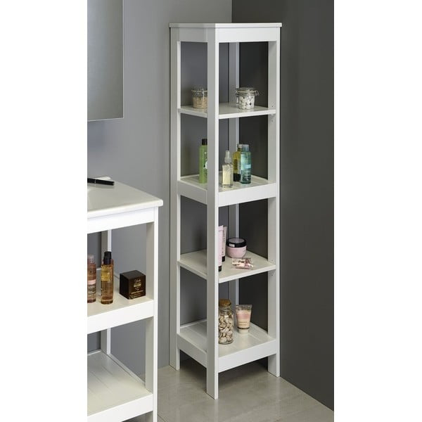 Бял рафт за баня 36x86,5 cm Etide – Sapho-image-1