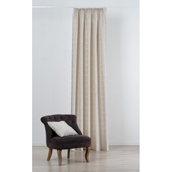 Кремава завеса 140x245 cm Giuseppe - Mendola Fabrics-image-3
