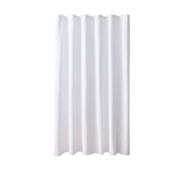 Бяло перде от микрофибър 180x200 cm Baltic – douceur d'intérieur-image-2