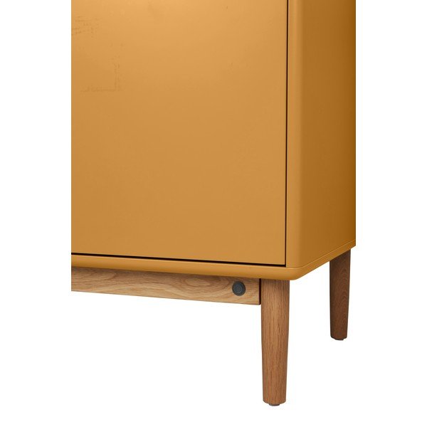 Висящ шкаф с умивалник без смесител в цвят горчица 80x62 cm Color Bath - Tom Tailor-image-1