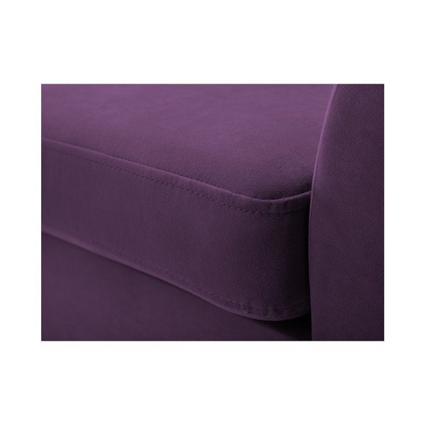Лилав 3-местен разтегателен диван с място за съхранение Peony - Mazzini Sofas-image-1