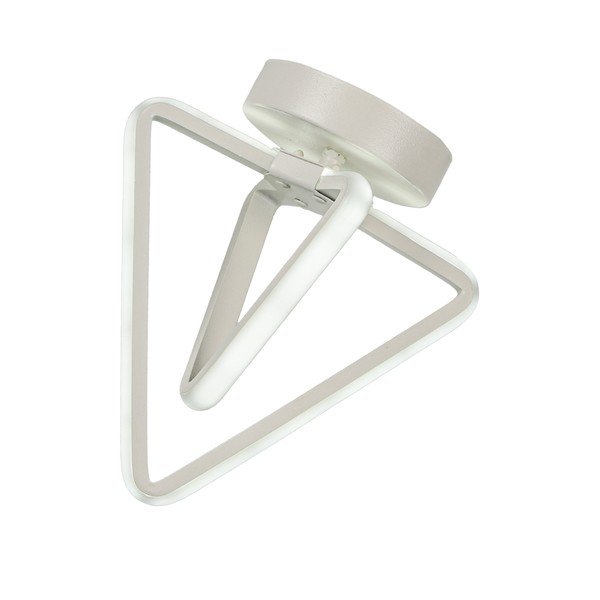 Бяло метално LED осветително тяло за таван Baris – Squid Lighting-image-3