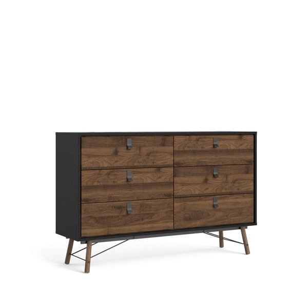 Тъмнокафяв скрин , 150 x 95 cm Ry - Tvilum-image-2