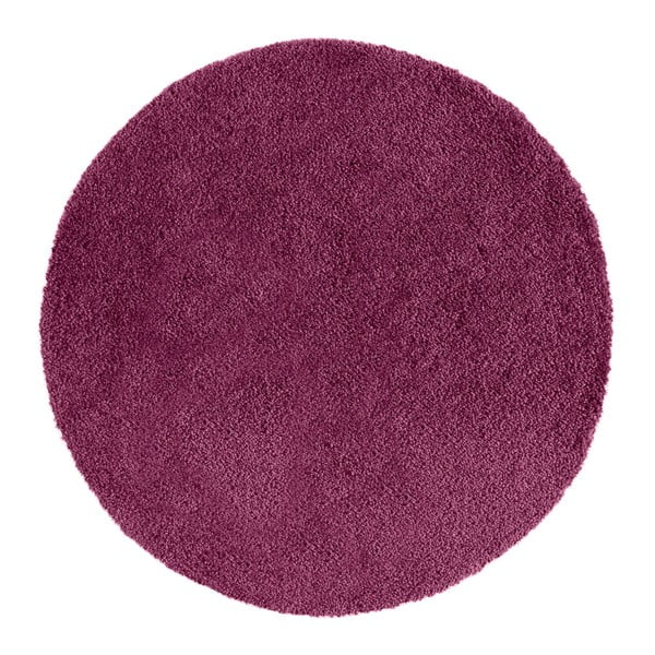 Tmavě fialový kulatý koberec Universal Norge, ⌀ 80 cm