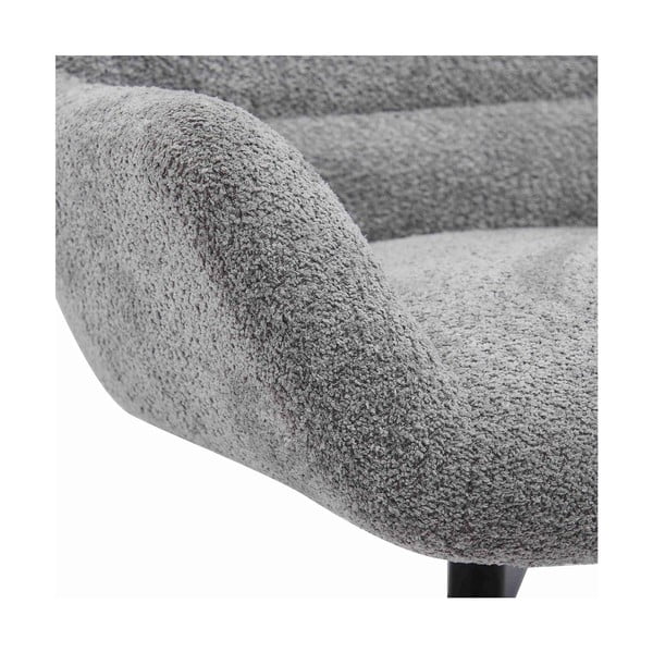 Сиво кресло Bescia – House Nordic-image-4