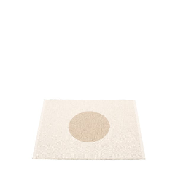 Бежов килим за открито и закрито 70x90 cm Vera Beige – Pappelina-image-2