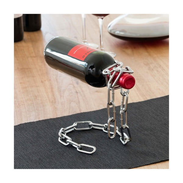 Стойка за бутилки вино във формата на верига - InnovaGoods