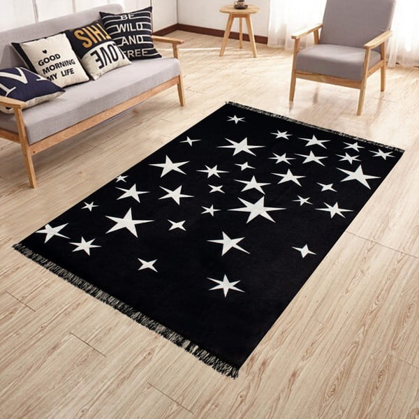 Двустранен килим, подходящ за пране Kate Louise Doube Sided Rug Milkyway, 120 x 180 cm-image-3