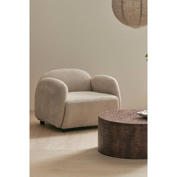 Бежово кресло Bevi – Ellos Home-image-1