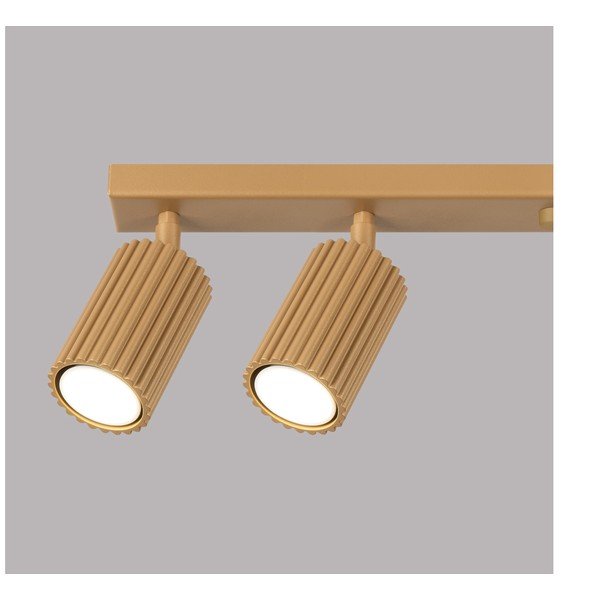 Прожектор в златист цвят 6,5x117 cm Gleam – Sollux-image-3