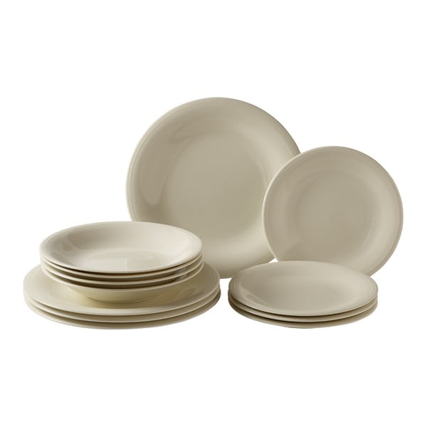 Комплект чинии от кремав порцелан от 12 части Villeroy & Boch Like Color Loop - like | Villeroy & Boch