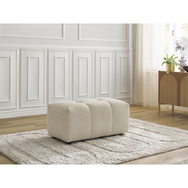 Бежова табуретка  от букле Roxelane – Bobochic Paris-image-1