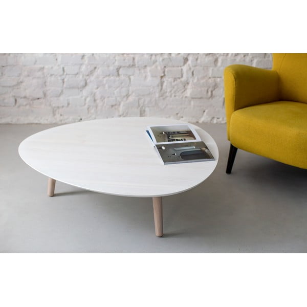 Масичка за кафе от бяла ясенова дървесина Contrast Pick - Ragaba-image-4