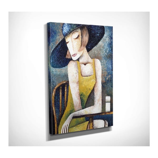 Живопис върху платно Elegance, 30 x 40 cm - Wallity-image-2