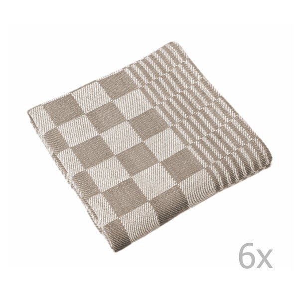 Памучни кърпи за съдове в комплект 6 бр. 65x65 cm Mineur – Tiseco Home Studio-image-1