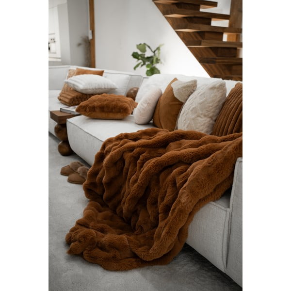 Одеяло от микроплюш 130x180 cm Bubble - Tiseco Home Studio-image-4