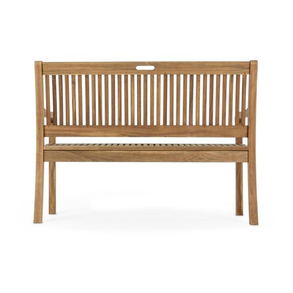 Градинска пейка от масивно дърво в естествен цвят Noemi – Bizzotto-image-4