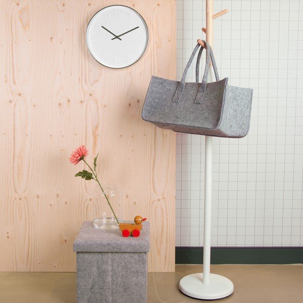 Сива кошница за списания Mellow - PT LIVING-image-1