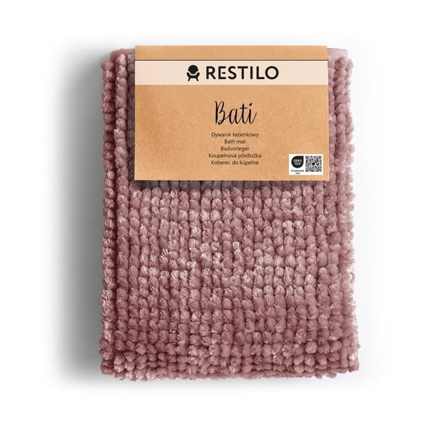 Лилава постелка за баня , 60 x 90 cm Bati - AmeliaHome