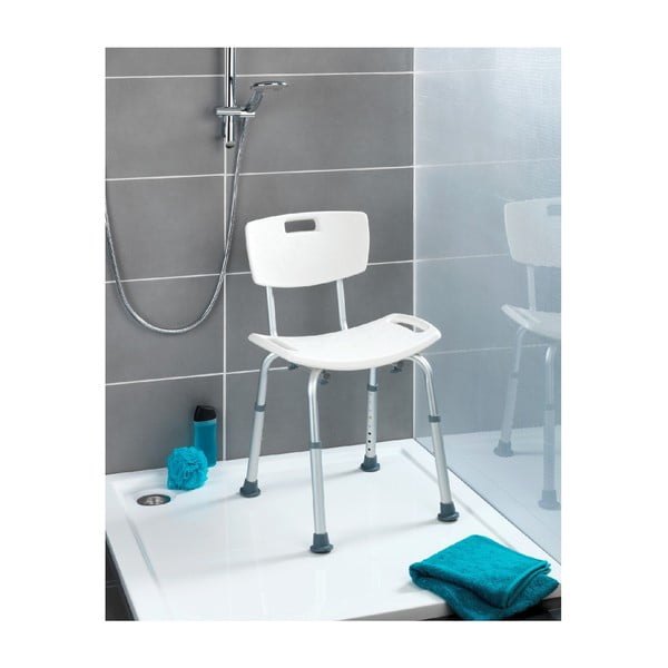 Табуретка за душ с облегалка, 54 x 49 cm Wenko Stool With Back-image-4