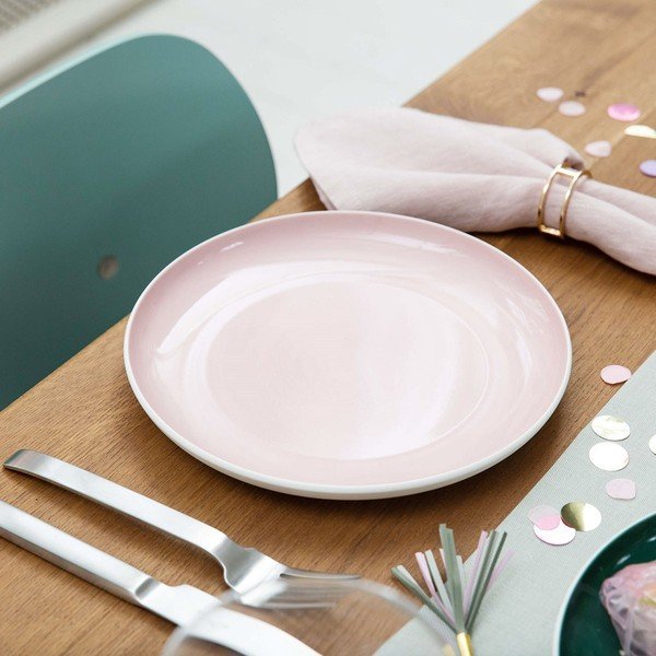 Чиния от бял и розов порцелан Villeroy & Boch Uni, ⌀ 24 cm it's my match - Villeroy&Boch-image-1