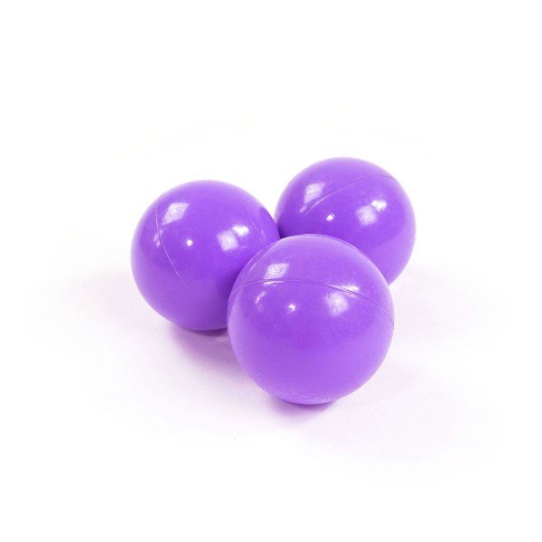 Комплект от 200 лилави топки за бебешки басейн MeowBaby - Meowbaby-image-1