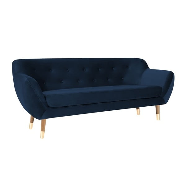 Tmavě modrá pohovka Mazzini Sofas Amelie-image-4