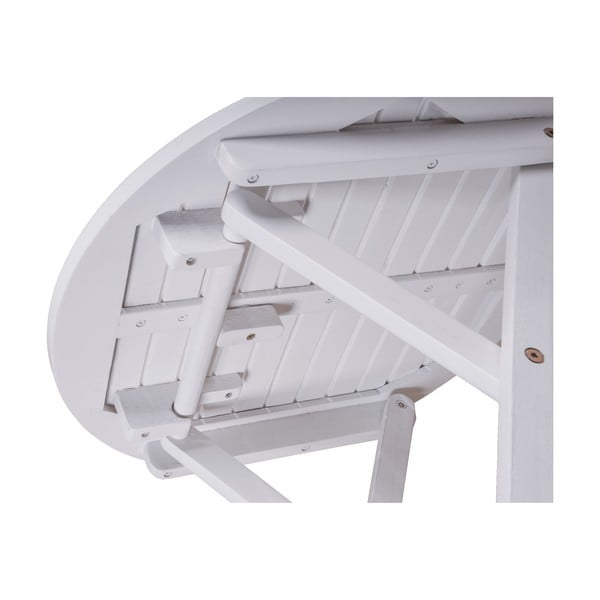 Кръгла градинска маса от масивен евкалипт ø 50 cm Mesa – Garden Pleasure-image-2