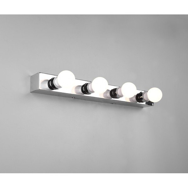 Стенна лампа в лъскаво-сребрист цвят Theatro - Trio-image-2