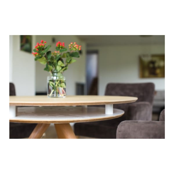 Жълта маса за хранене Triad - Ragaba-image-4