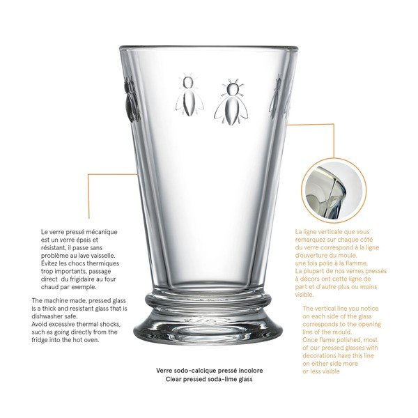 Чаша La Rochère , 350 ml Abeille - La Rochére-image-3