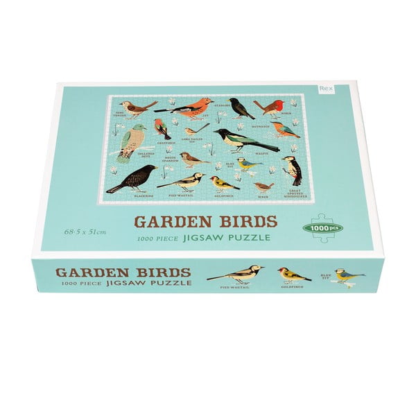 Пъзел (брой части 1000) Garden Birds – Rex London-image-2