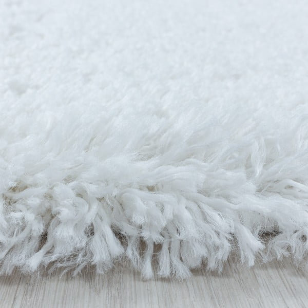 Бял кръгъл килим ø 160 cm Fluffy – Ayyildiz Carpets-image-3