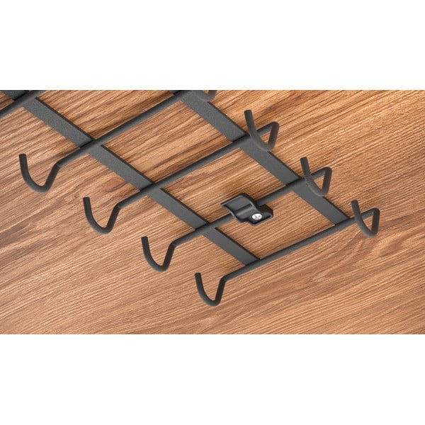 Черна висяща поставка за чаша Lava My Mug - Metaltex-image-3