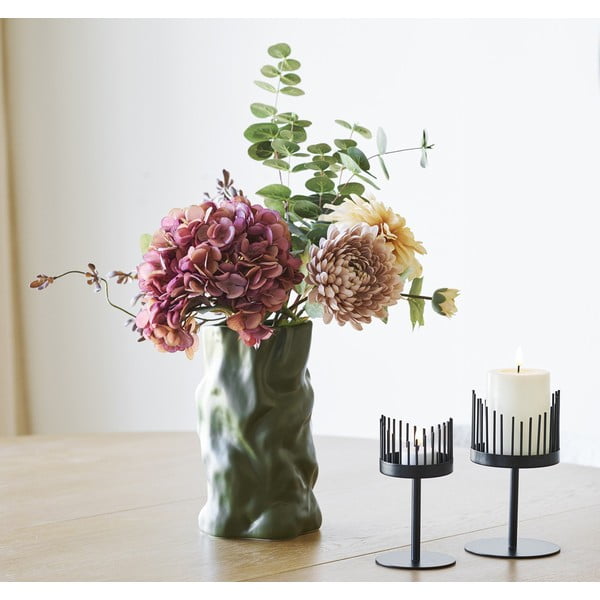 Зелена керамична ваза (височина 25,5 cm) Lika – House Nordic-image-1