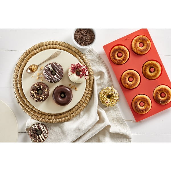 Силиконова форма за печене понички 17,5x30,5 cm – Lékué-image-4