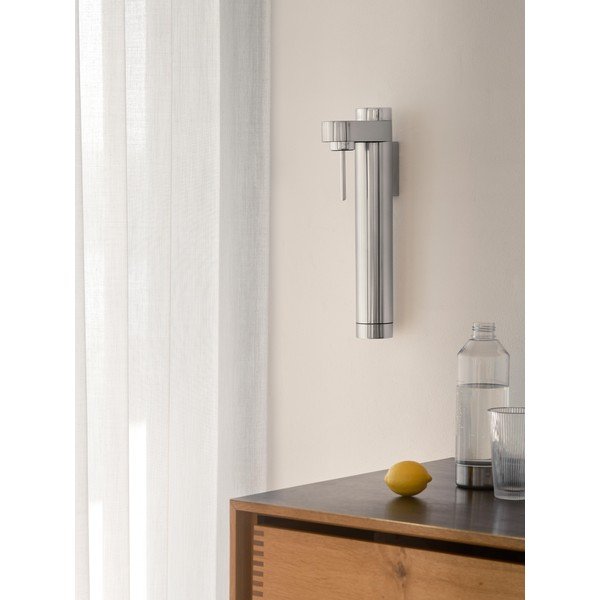 Машина за газирани напитки от неръждаема стомана в сребрист цвят Brus – Stelton-image-1