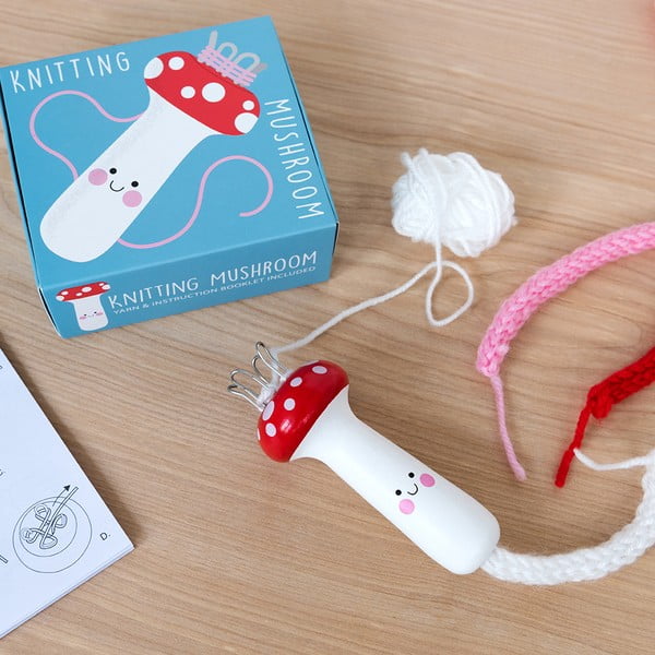 Творчески комплект Knitting Kit Mushroom – Rex London-image-1