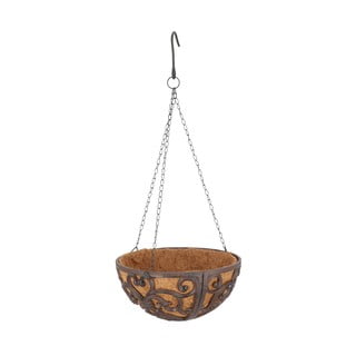 Метална висяща и стенна саксия за цветя ø 30 cm – Esschert Design