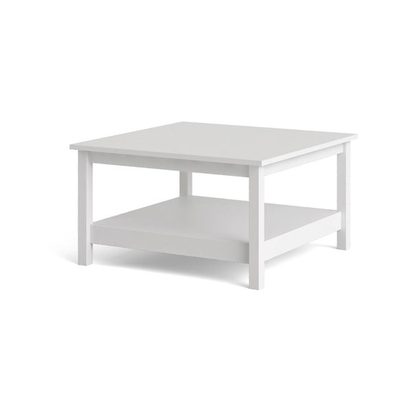 Бяла масичка за кафе 81x81 cm Madrid - Tvilum-image-2