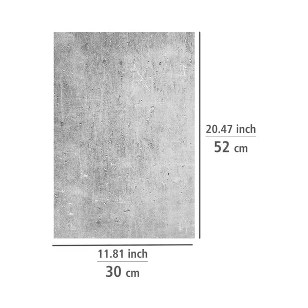 Капаци за печки от закалено стъкло в комплект от 2 броя 52x30 cm Concrete - Allstar-image-2