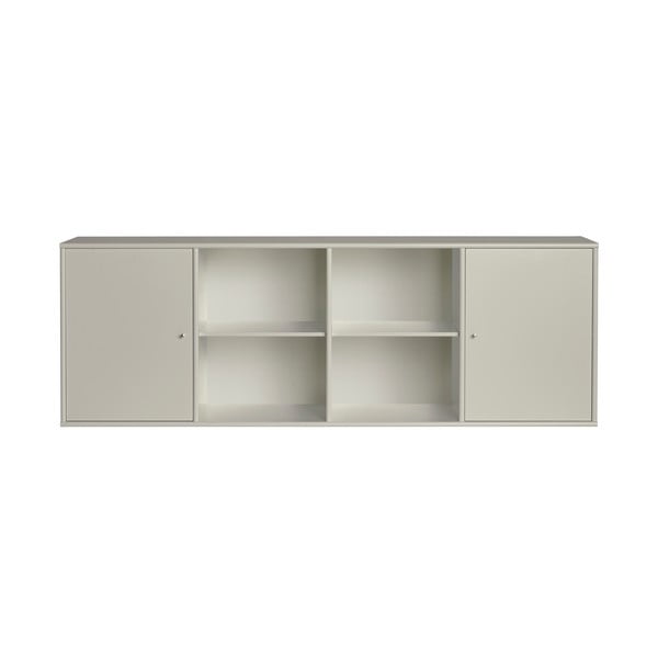 Бежов нисък висящ скрин 176x61 cm Mistral – Hammel Furniture