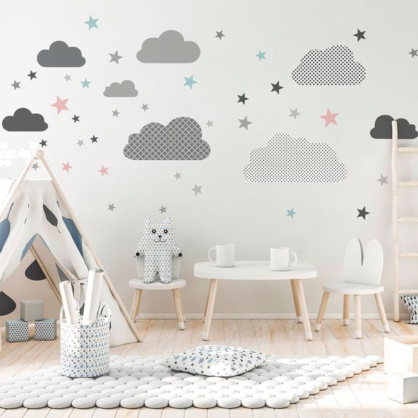 Стикер за стена Скандинавски облаци от далечния север - Ambiance-image-1
