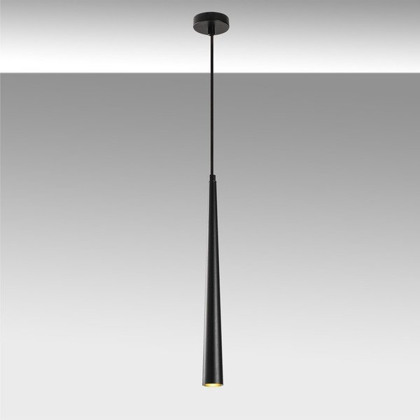 Черна висяща лампа Uğur - Opviq lights-image-1