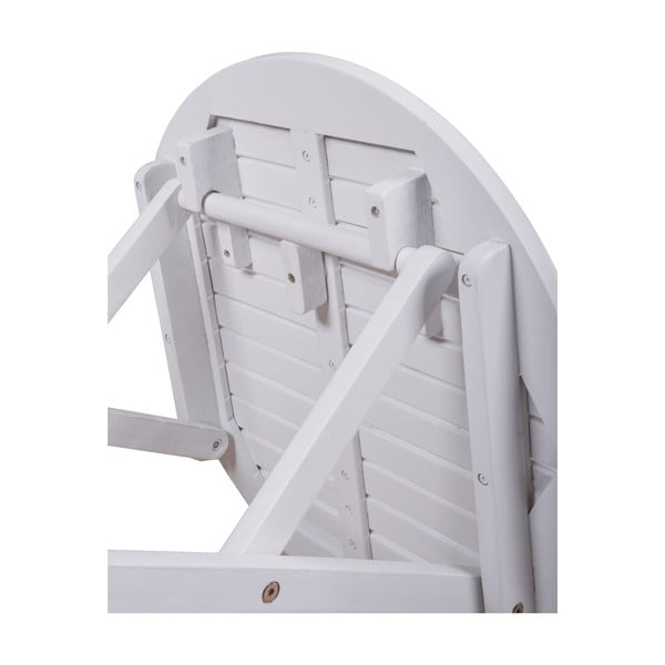 Кръгла градинска маса от масивен евкалипт ø 50 cm Mesa – Garden Pleasure-image-1