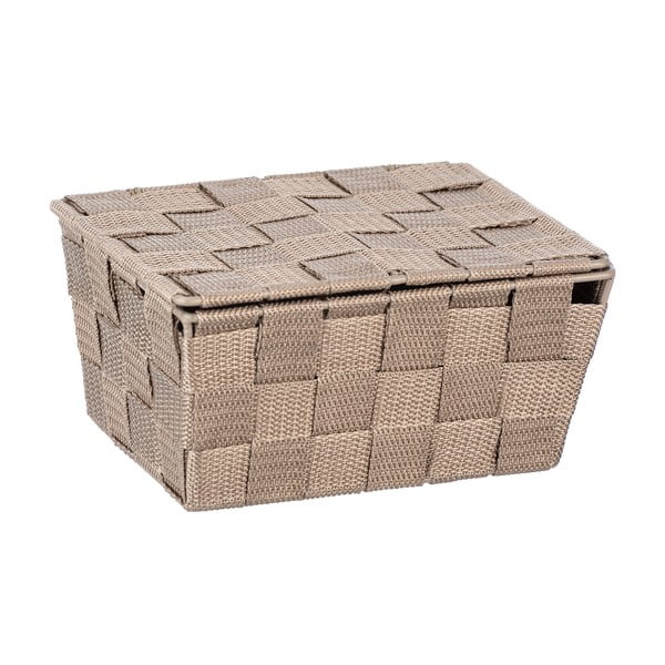 Бежова кутия за съхранение с капак , 19 x 14 cm Adria - Wenko