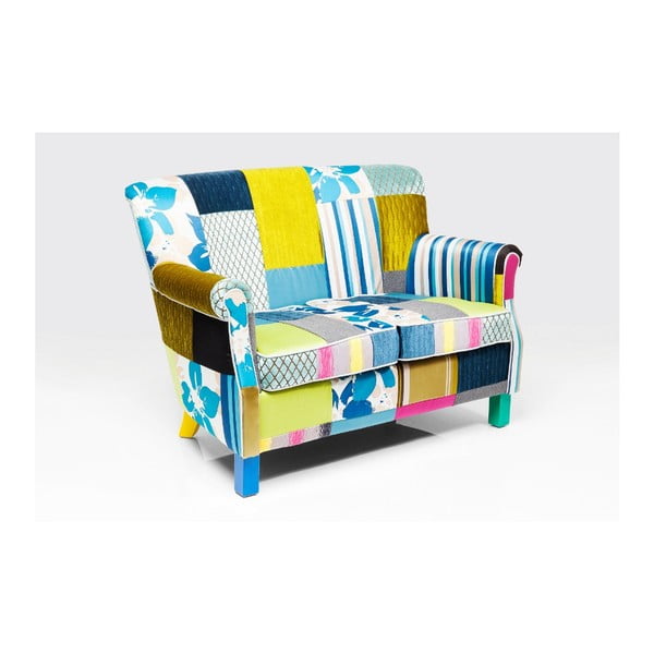 Dvojmístná pohovka Kare Design Patchwork Stripes-image-1