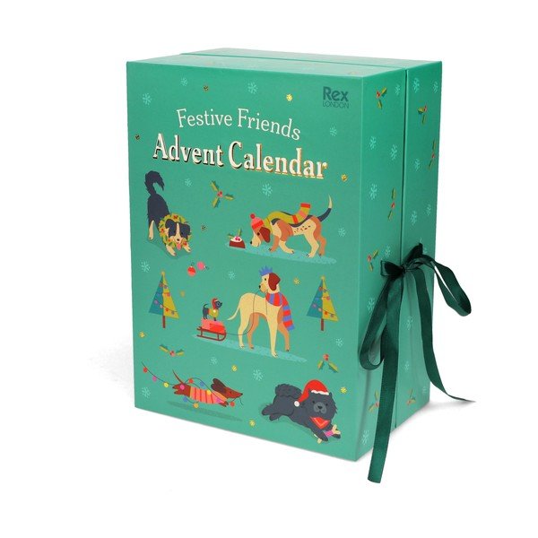Адвент календар 37,5 cm Festive Friends – Rex London-image-2