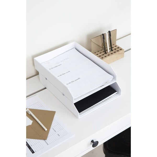 Картонени органайзери за документи в комплект от 2 броя  Hakan - Bigso Box of Sweden-image-1